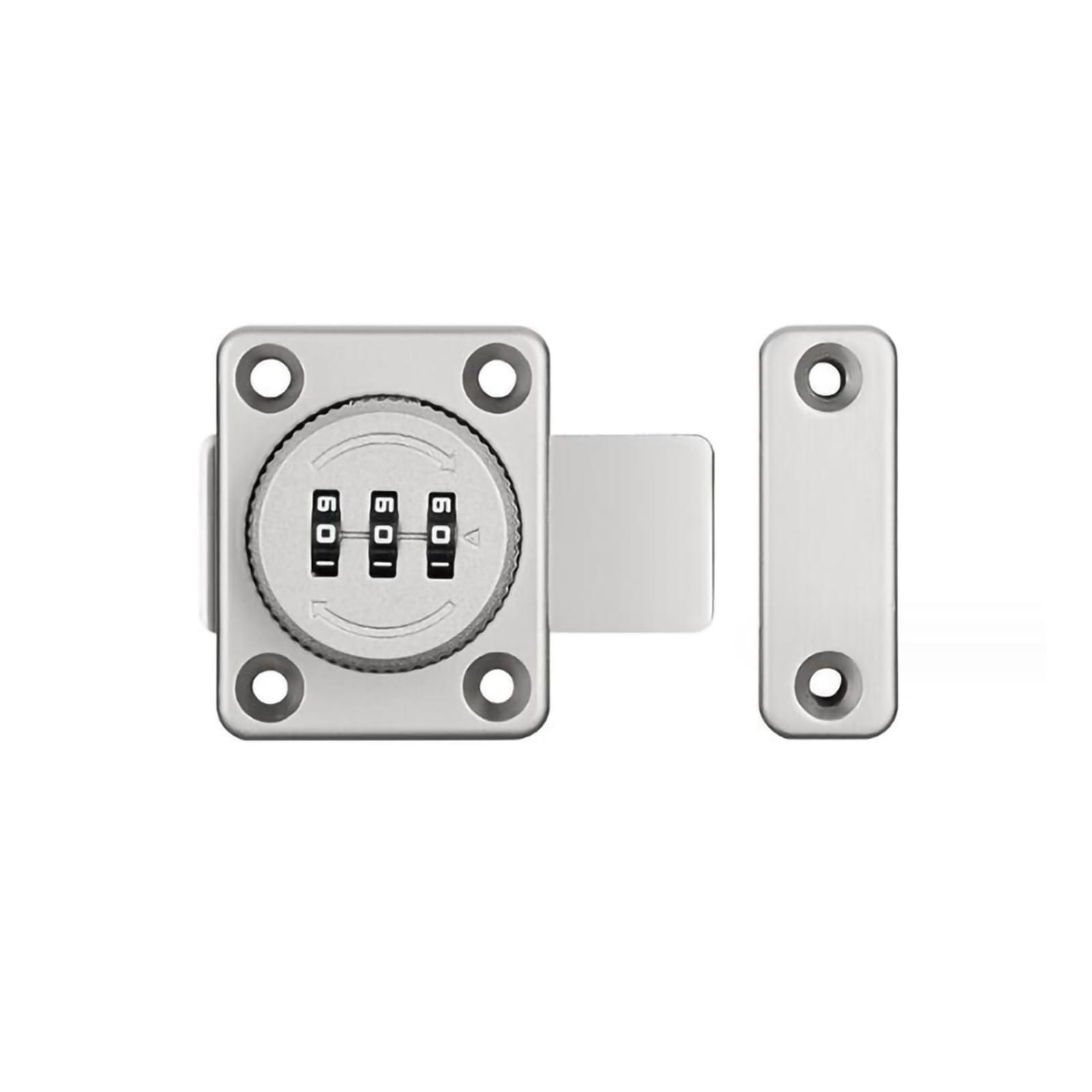 ToysCentral Basics Combination Lock with Passcode 3 Digit Zinc Alloy Material Keyless Entry Rotating Bolt Baby Safty Ideal for Your Personal Belongings Like Suitcases Storage Lockers Shoe Cabinets Closet