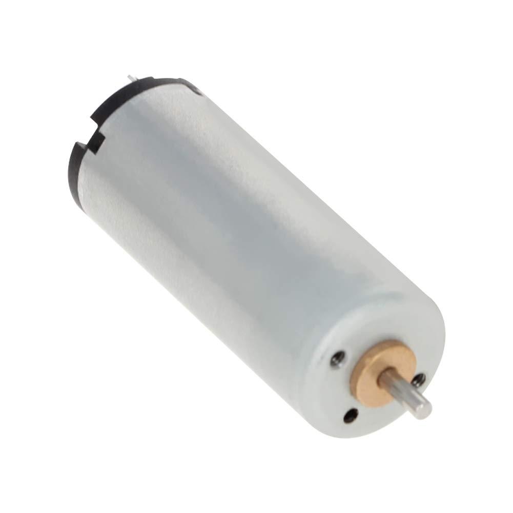 Fielect Fielect DC Motor 3V 18500RMP Mini Electric Motor Miniature DC Motors Electronic Component Motor Accessories for DIY Rc Car Robot Toys Cars, 30mm x 12mm
