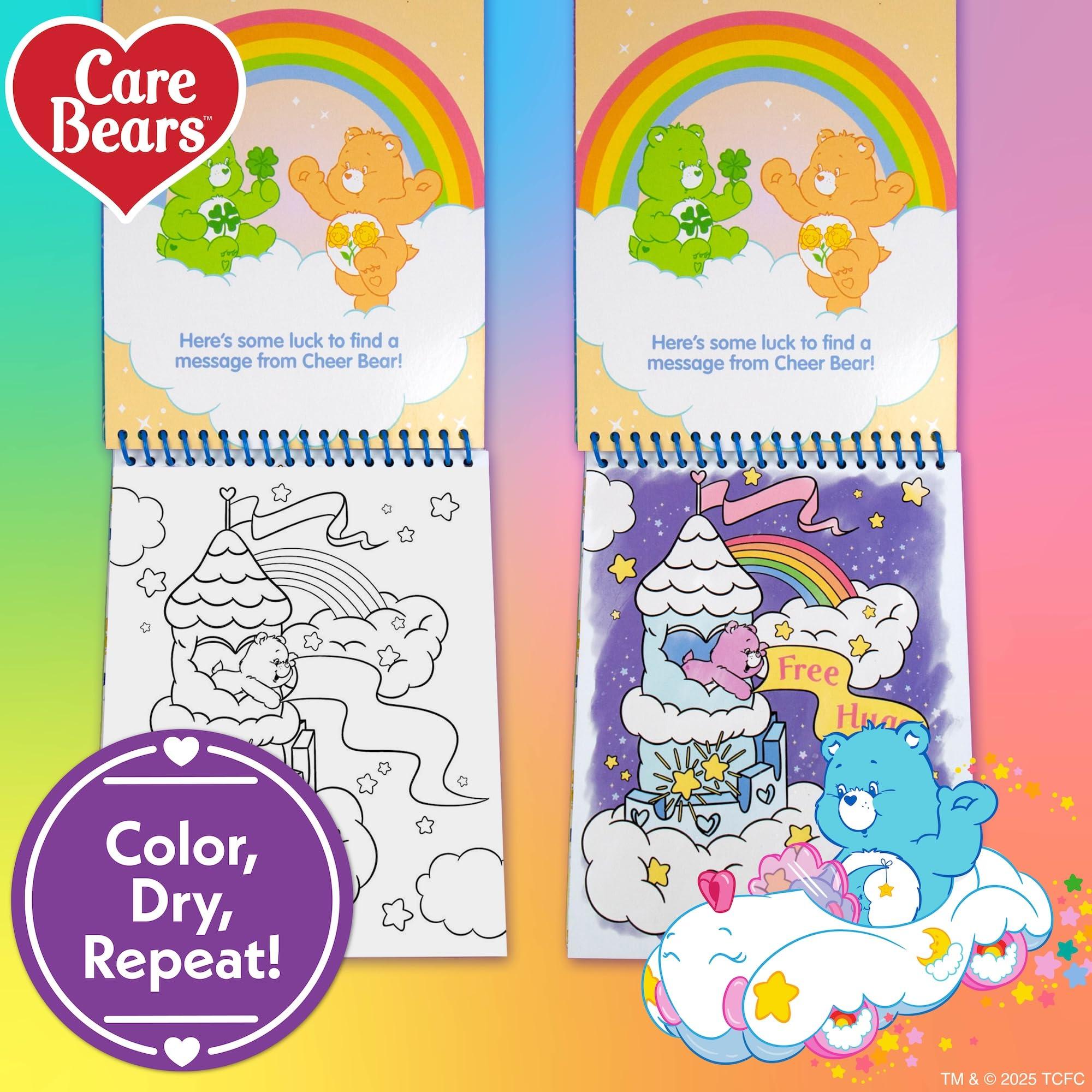 Horizon Group USA Care Bears Aqua Art, Paint With Water Books for Kids, Reusable Water-Reveal Activity, Mess Free Coloring for Toddlers, Fun Toddler Toys, Road Trip Activities For Kids, Airplane Toys For Toddlers 1-3