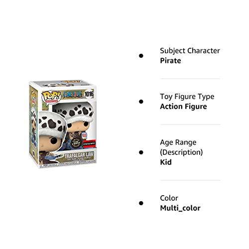 Funko Funko Pop One Piece Trafalgar D. Water Law w/ Heart Chase Figure (AAA Anime Exclusive)