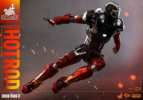 Hot Toys Marvel Iron Man 3 Hot Rod Armor Mark XXII Sixth Scale Exclusive Diecast Figure