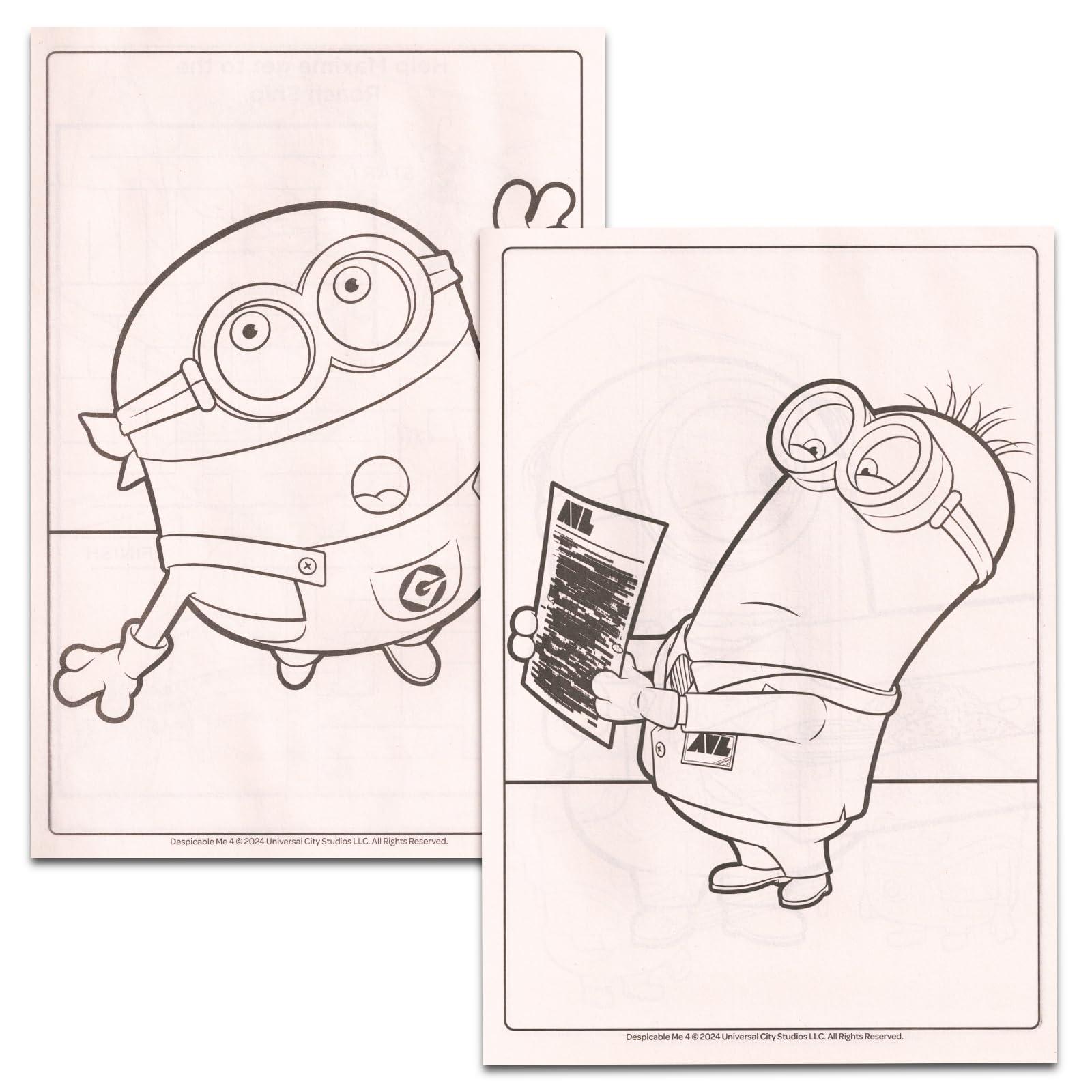 Despicable Me Minions Despicable Me Minions Coloring Book Bundle with 6 Activity and Coloring Books, Stickers, Crayons, and More