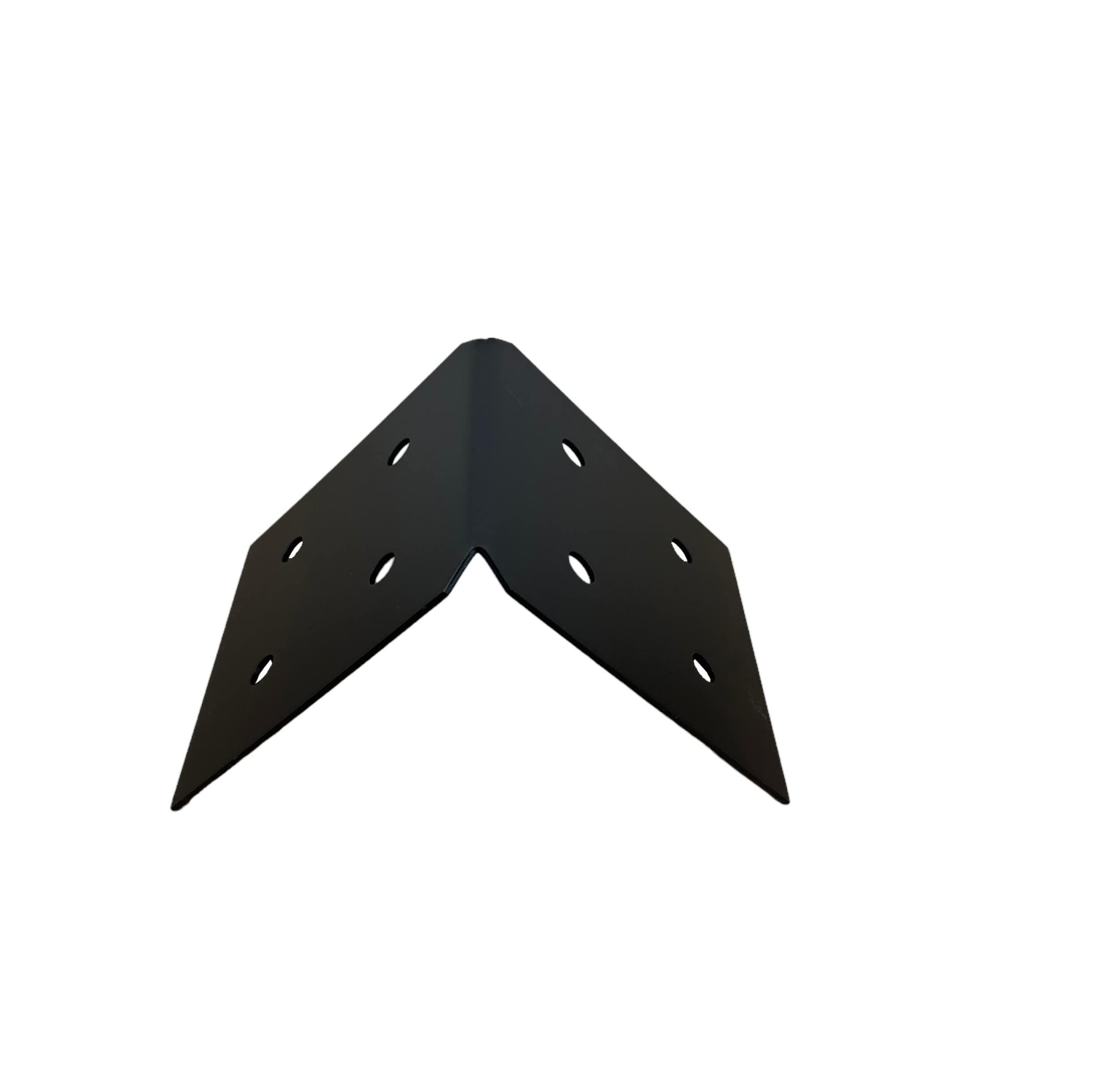 Texas Metal Makers 90 Degree Angle Bracket for 6x6 Wood Post, 6x6 Angle Bracket, Wood Post Bracket, Angle Support Bracket, Pergola Bracket | Made in the USA!
