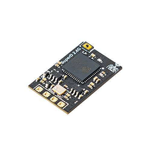 BETAFPV BETAFPV SuperD ExpressLRS 2.4GHz V3.0 Diversity Receiver with Two Antennas TXCO Tech Long Range Performance Support CRSF Protocol Compatible with FPV Drone Freestyle and Fixed-Wing Aircraft