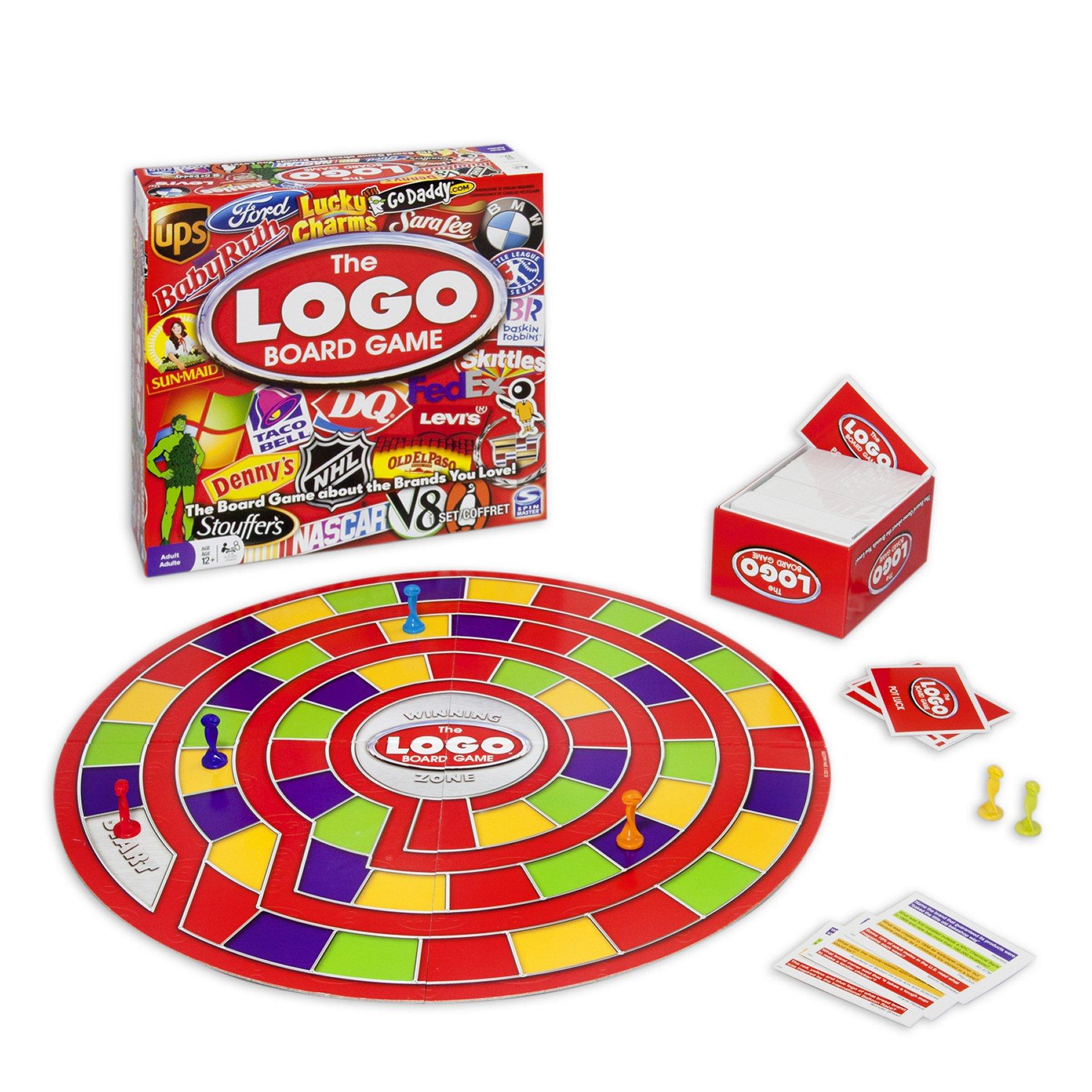 Spin Master Games Logo Board Game