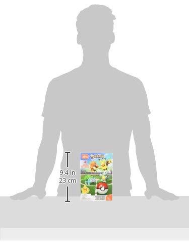 Mega Construx Mega Construx Pokemon Poké Ball and Figures Kanto Friends Building Brick Set 90 Pieces for Children 6 Years Old GCN21 [Amazon Exclusive]