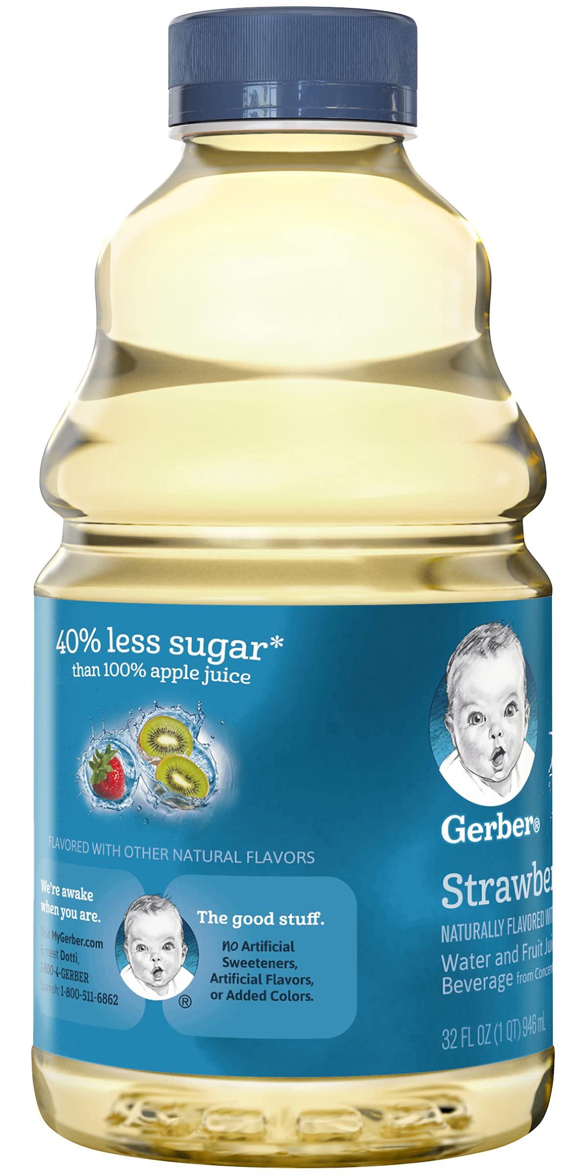 Gerber Gerber Toddler Juice Bottles (Strawberry Kiwi)