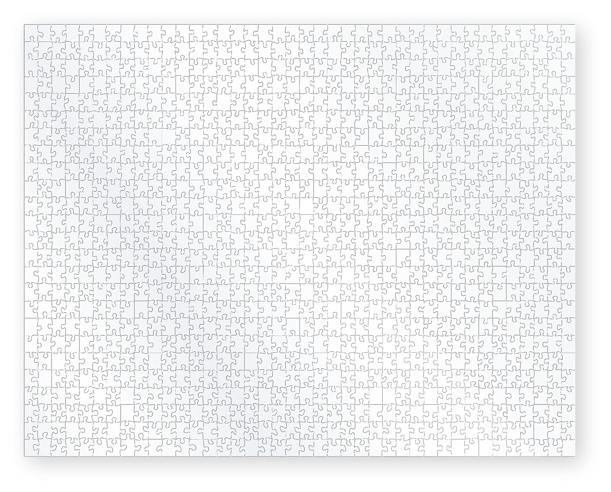 CM Originals The Clearly Impossible Puzzle 100, 200, 500, 1000 Pieces Hard Puzzle for Adults Cool Difficult Puzzles Clear Hardest Puzzle - Difficult Funny Puzzle for Adults (1000 Piece)