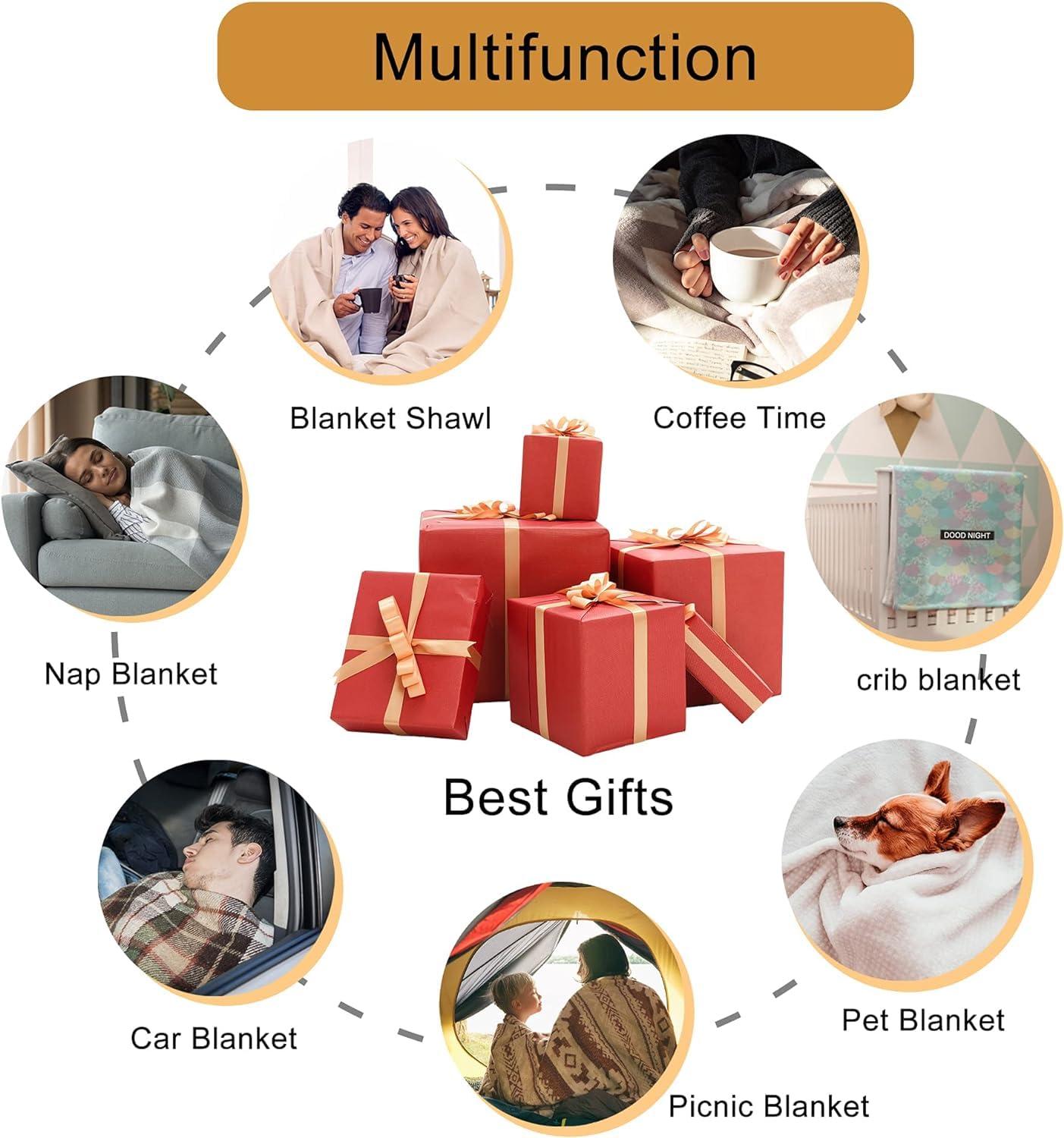 YESCUSTOM YESCUSTOM Personalized American African Girl Throw Blanket for Girls Babies Kids Boys, Custom Black Girl Blankets with Name Baby Blanket Gift for New Mother Toddler Daycare Nursery School