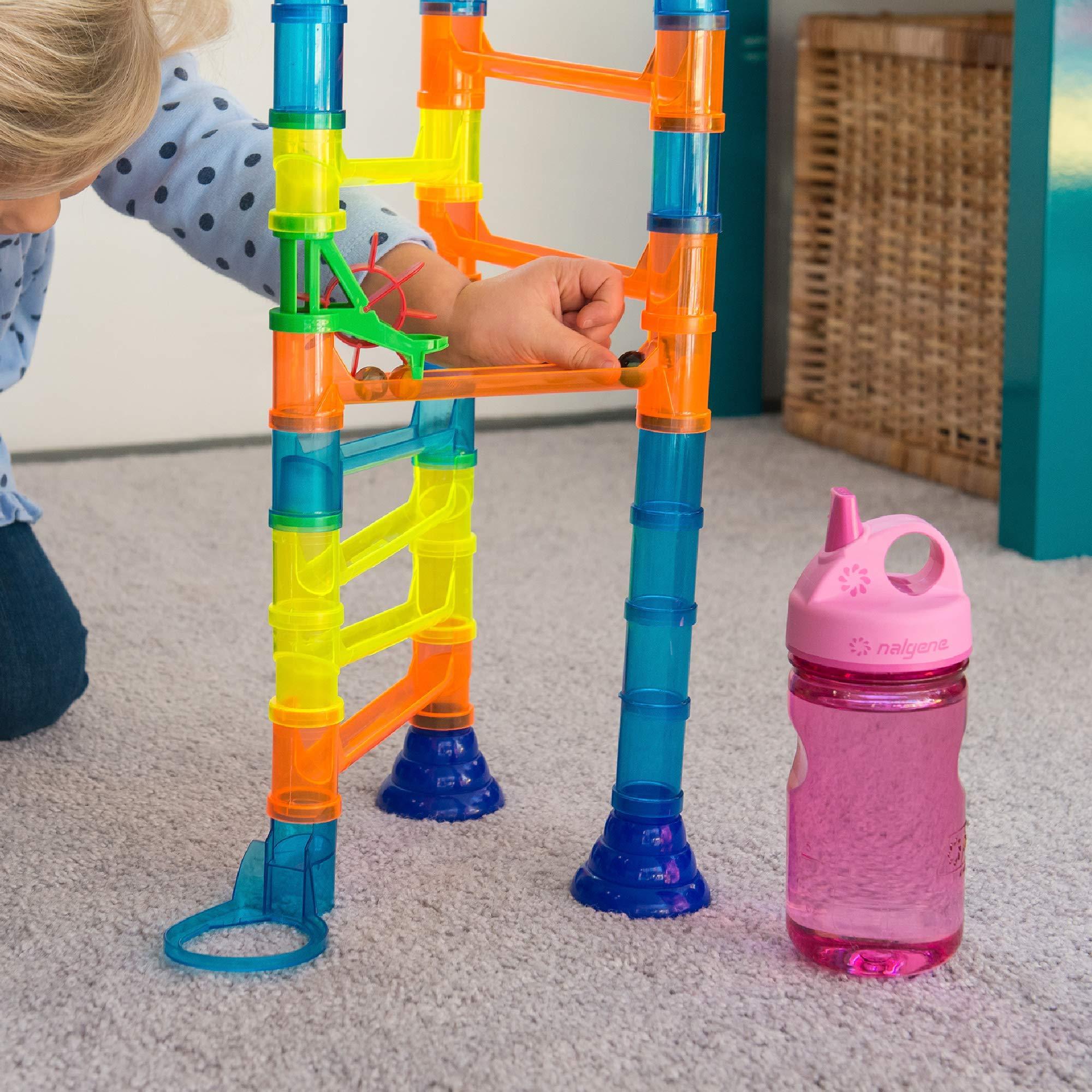 Nalgene Nalgene Kids Sustain Grip-N-Gulp Water Bottles Made with Material Derived from 50% Plastic Waste, Leak Proof Sippy Cup, Durable, BPA and BPS Free, Dishwasher Safe, Reusable, 12 Ounces, Pink Woodland