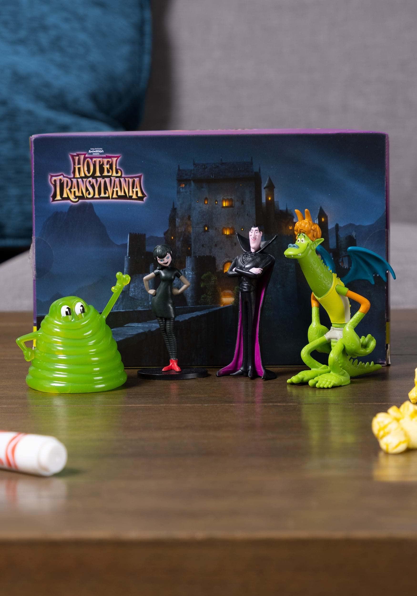 FUN.COM FUN.COM 4 Pack Hotel Transylvania Figurines, Officially Licensed Hotel Transylvania Toys