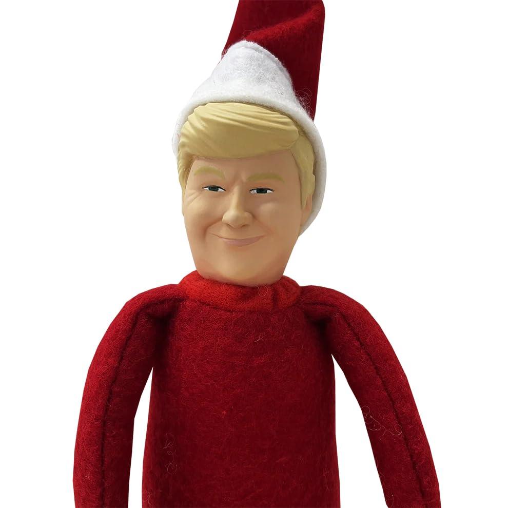 Proud Patriots Proud Patriots Donald Trump Collectibles The Donald Trump Christmas Elf for Trump Supporters and Patriotic Americans | The #1 Trump 2024 Gifts (New 2024 Edition - Now Posable)