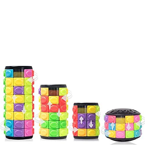 R.Y.TOYS Fidget Toy Magic Cube Puzzle Brain Teasers for Adults