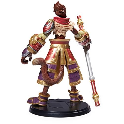 League of Legends League of Legends, 6-Inch Wukong Collectible Figure with Premium Details and Enchanted Staff Accessory, Champion Collection, Ages 12 and Up