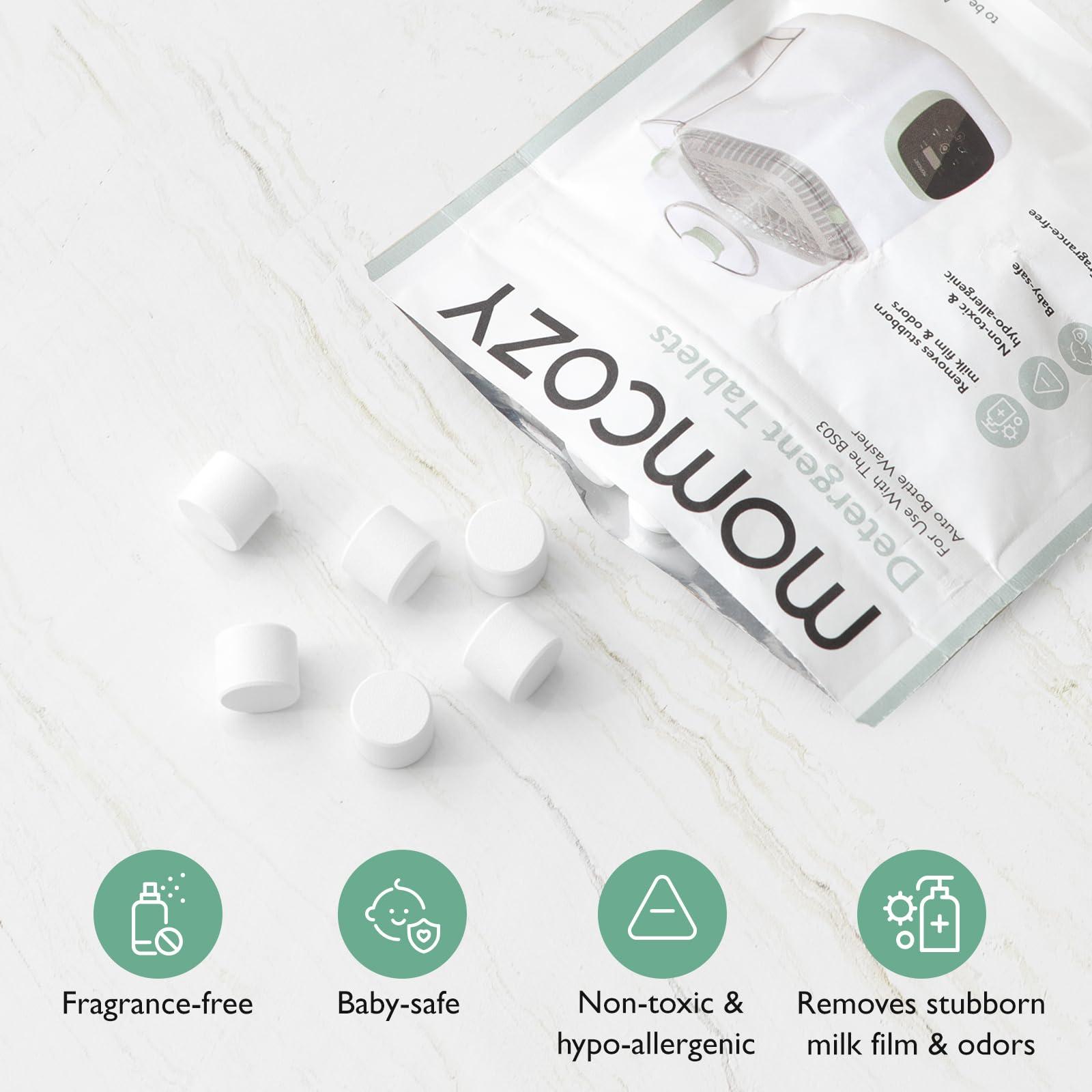 Momcozy Momcozy Official Washing Block for Momcozy KleanPal Pro Baby Bottle Washer, 120 Detergent Tablets