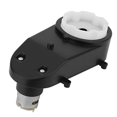 Acogedor Acogedor RS380 Electric Motor Gearbox, Gearbox with 6V/12V Motor,Sturdy and Durable,Low Noise,Wear-resistant, Children's Electric Car Remote Control Steering Motor Gearbox(12V 5600Rpm)