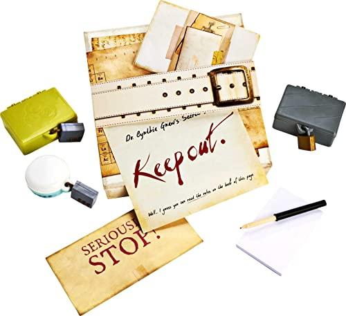 Mattel Games Mattel Games Escape Room in a Box Game the Werewolf Experiment, Mystery with Physical Puzzles, Paper Puzzles & Real Locks [Amazon Exclusive]