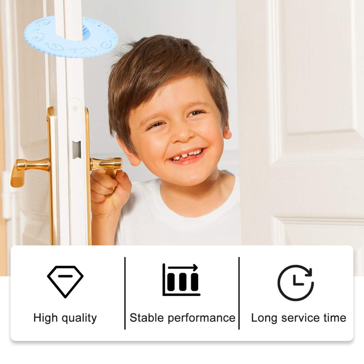 HEALLILY HEALLILY 2pcs Finger Pinch Guard Door Stopper Door Pinch Guard Baby Finger Protector