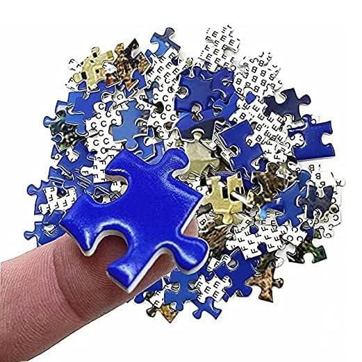 BRZUIL Animal Wooden Puzzles Boxer Dog I Am Your Friend Your Partner Your Dog 1000 Pieces Jigsaw Puzzles for Adults and Kids Interesting Puzzles Development Toys Fun Games Best Gift