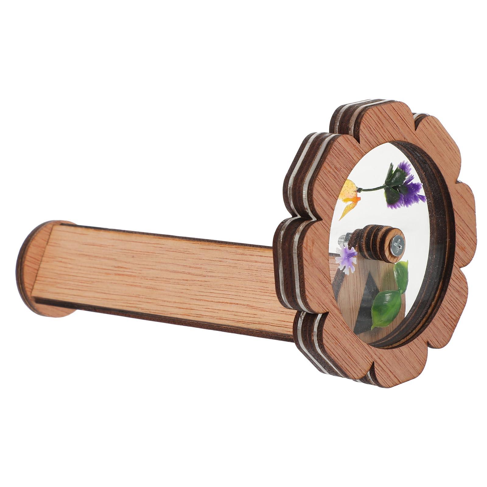 LUOZZY LUOZZY Kaleidoscope Kit Funny Kaleidoscope Toys Wooden DIY Kaleidoscopes Portable Kaleidoscope Kit for Kids