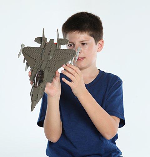 Ultimate Soldier Ultimate Soldier Fighter Jet Military Building Kit, Grey