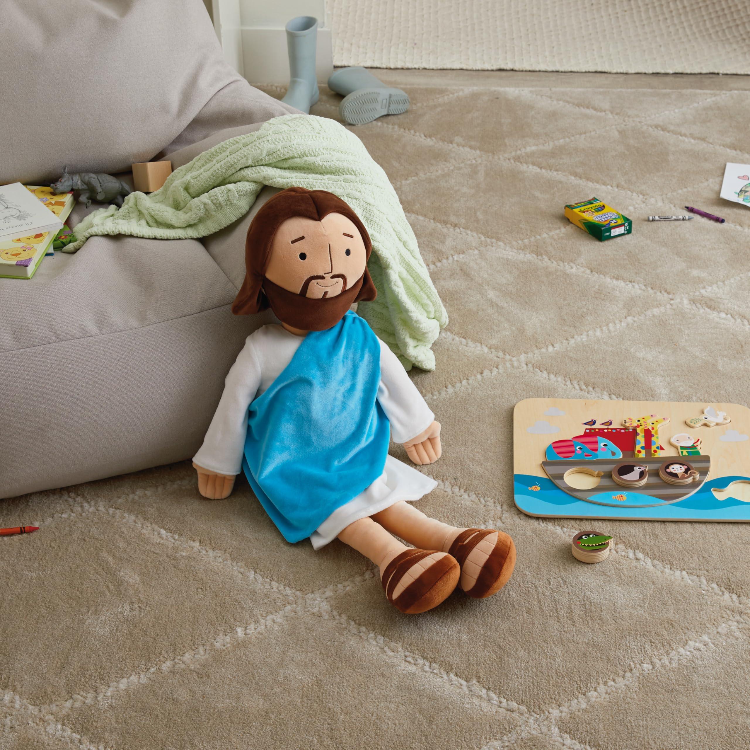 Hallmark Hallmark Big My Friend Jesus Plush Doll, 25.5\" Large Stuffed Jesus, Religious Gift for Kids for Easter, Christmas, Baptism Gift and More