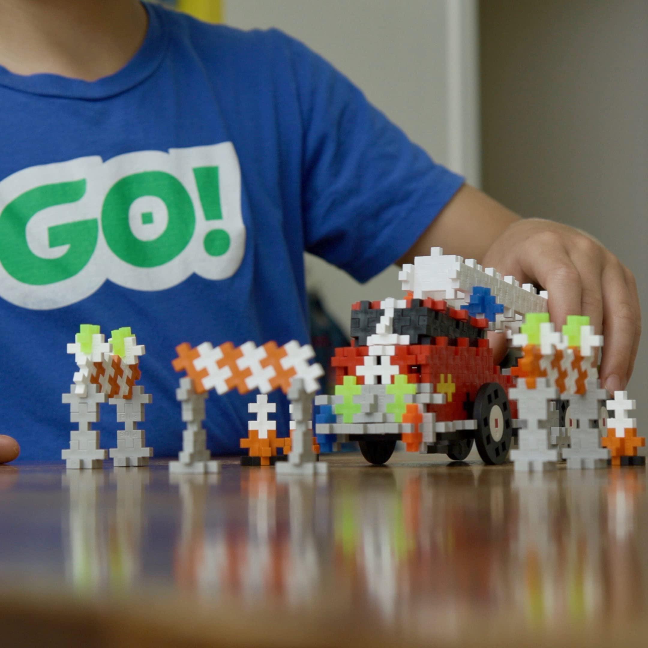 PLUS PLUS Plus-Plus: GO! Vehicles Tub - Educational - 2600pc - Chassis/Wheels, Construction Building STEM Toy Set, Interlocking Mini Puzzle Blocks, Kids Ages 7+