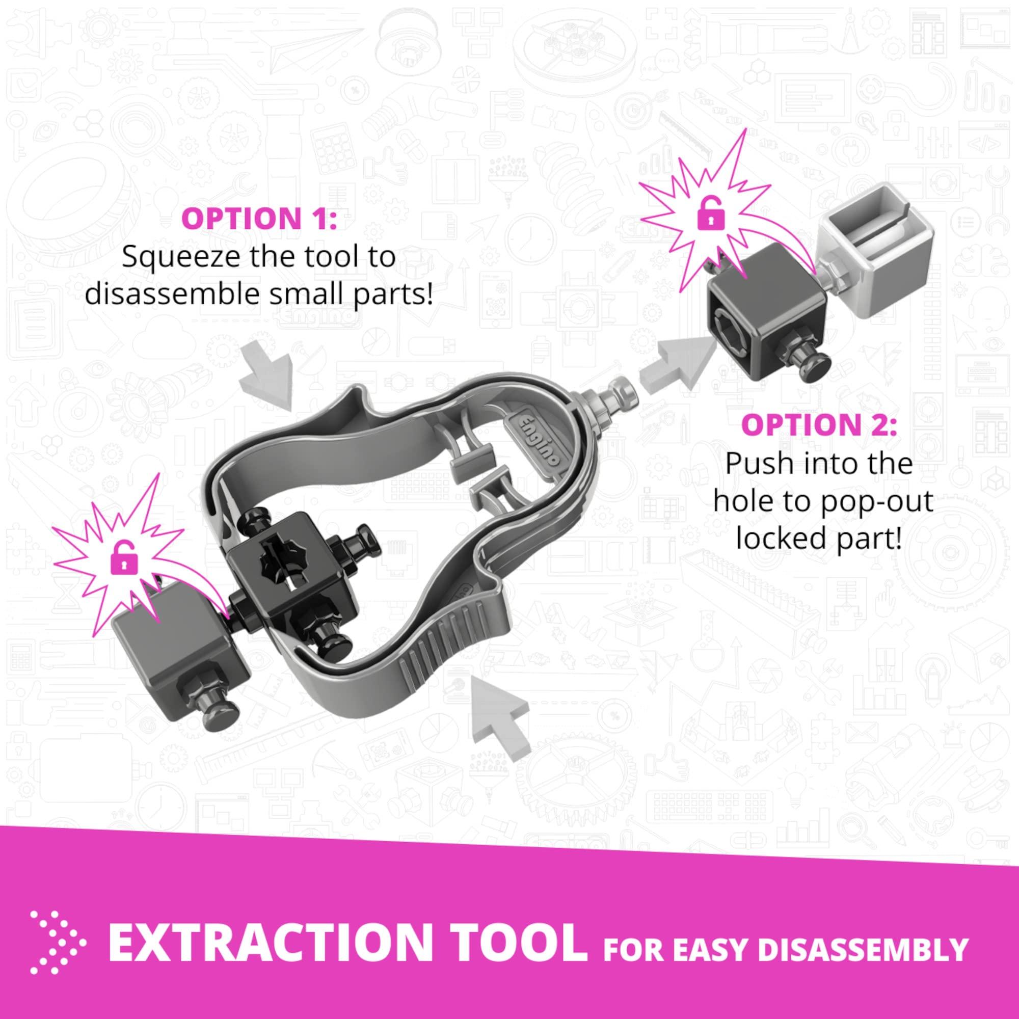 Engino Engino- STEM Girls Building Toys, 20 Model Set, Educational Toys for Ages 6+, Construction Toys, Gifts for Girls, STEM Kits