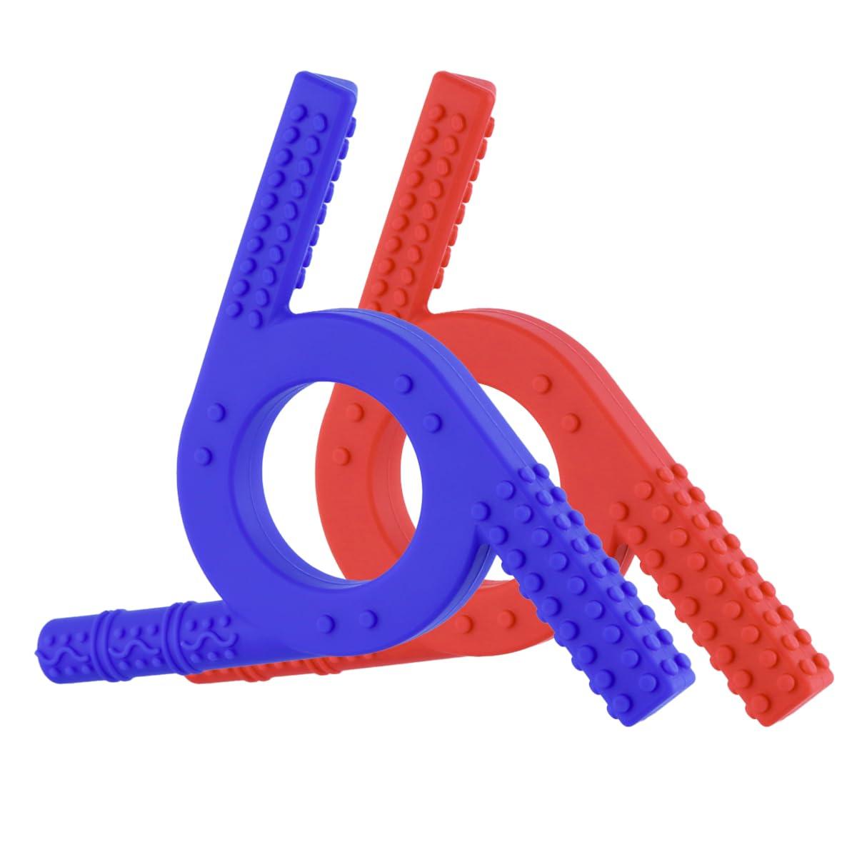 beinongnuo Sensory Chew Toys for Kids, 2 Packs Autism Chewies, Oral Chewy Tubes, Chewelry