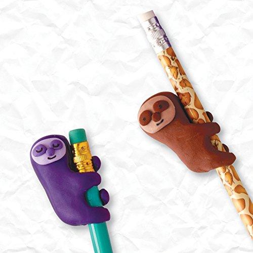 Klutz KLUTZ Make Your Own Mini Erasers Toy includes (8)colors of eraser clay^pencil^clay shaping tool^(2)sheets of papercraft displays