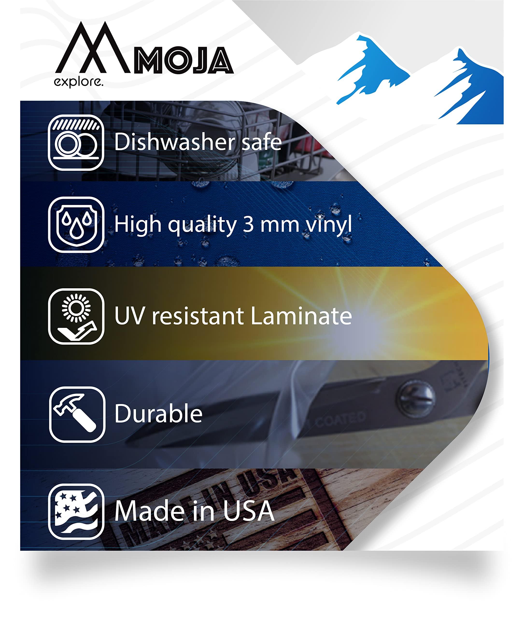 M EXPLORE MOJA London, England 3 inch Sticker, S367 (Waterproof Vinyl Decal for Car, Water Bottle, Laptop, iPad, Window, Cooler, Luggage, Bumper, Toolbox, Locker), 3 inch