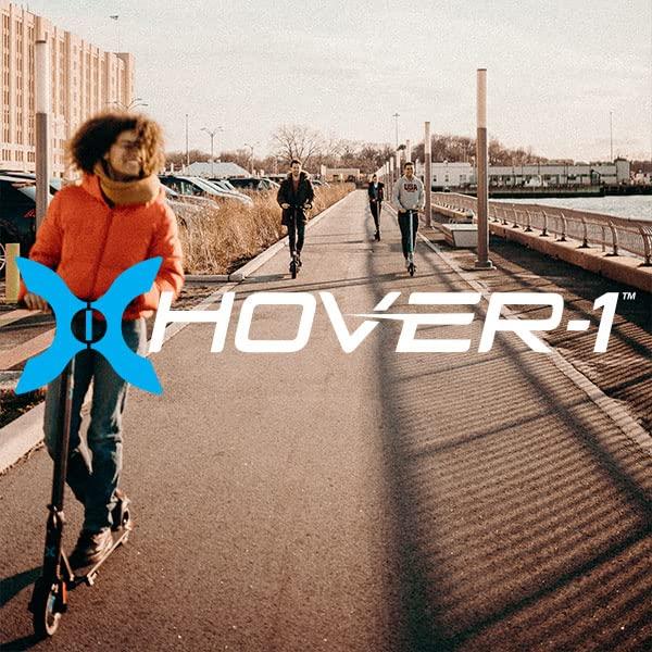 Hover-1 Hover-1 My First E-Bike - 8 MPH Top Speed, 7.5 Mile Range, LED Display, 14 Pneumatic Tires, Rear Electronic and Mechanical Brakes Kids Electric Bike for 8+ Years