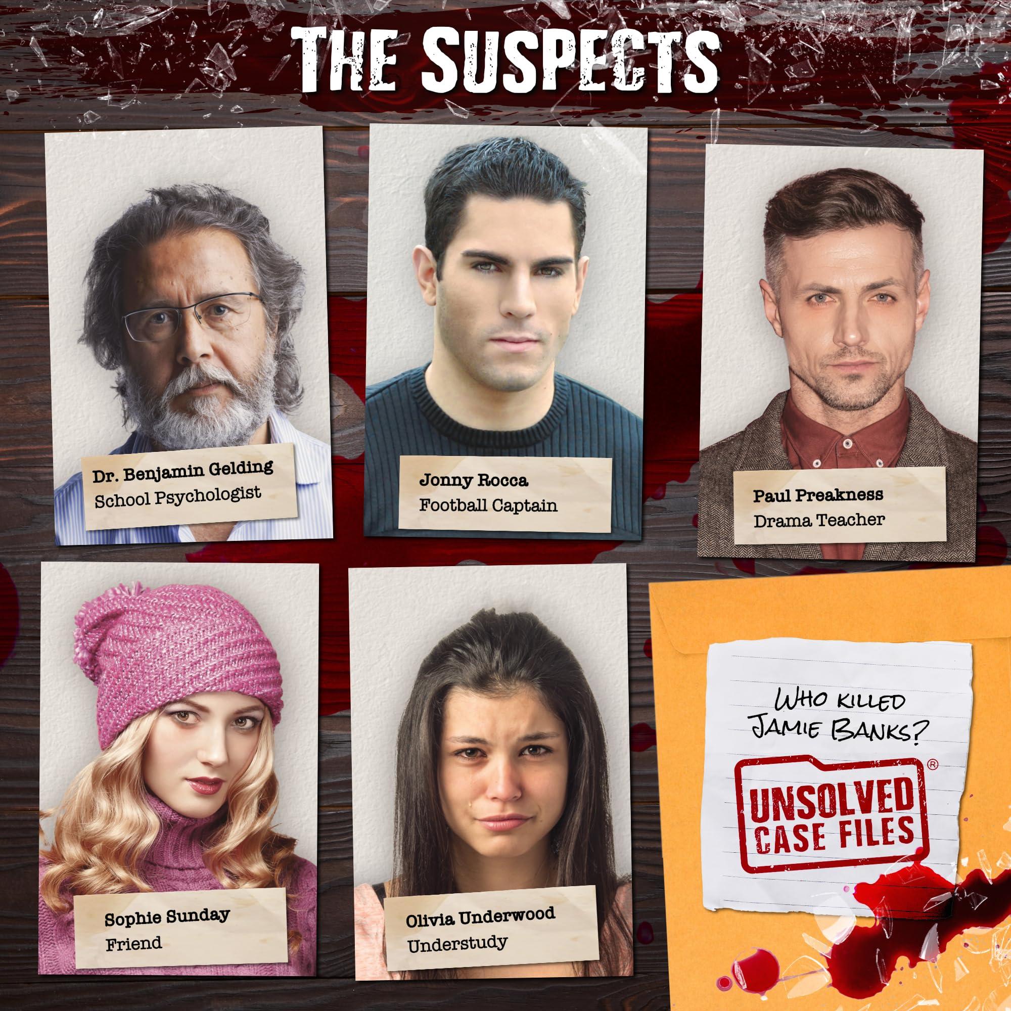 Unsolved Case Files Unsolved Case Files | Banks, Jamie - Cold Case Murder Mystery Game | Can You Solve The Crime?