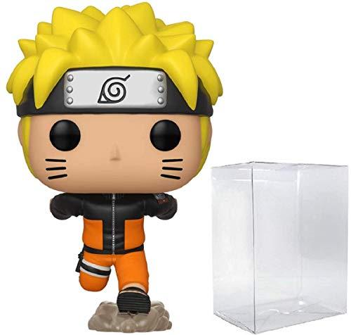 POP POP Naruto Shippuden - Naruto Uzumaki (Running) Funko Vinyl Figure (Bundled with Compatible Box Protector Case), Multicolor, 3.75