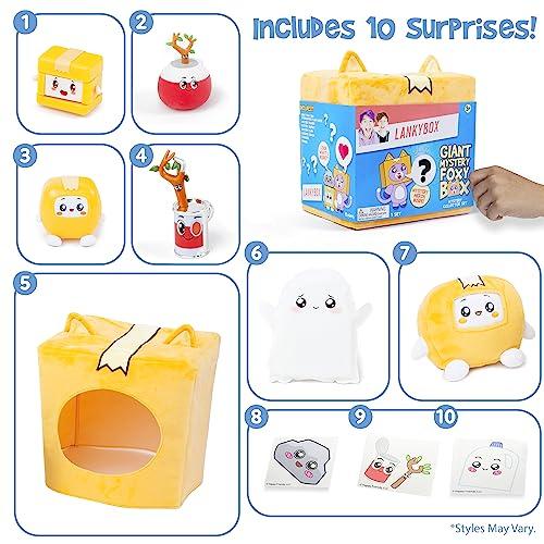 LankyBox LankyBox Giant Foxy Mystery Box Foxy Mystery Box with 10 Exciting Toys to Discover Inside, Officially Licensed Merch