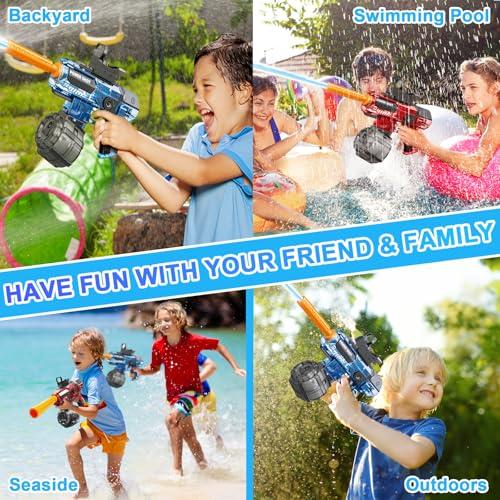 XINGYING XingYing Electric Water Guns for Adults Kids, Full Auto Water Pistol with up to 26 Ft Long Range, Strongest Water Blaster IP67 Waterproof, Squirt Gun for Kids Ages 8-12 Outdoor Beach Party