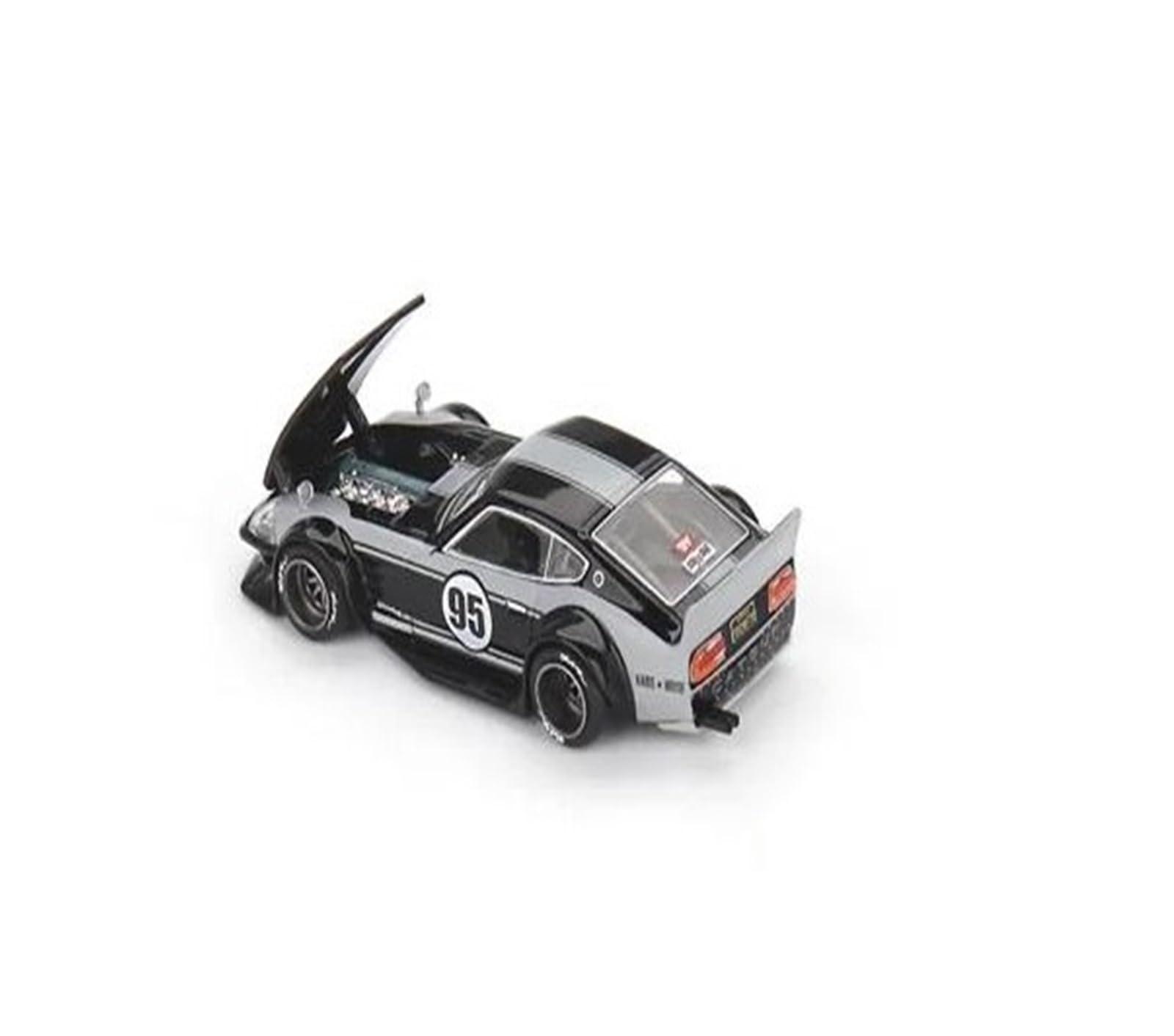 OIMOLO OIMOLO Scale Car Models for Nissan Fairlady Z 95 1:64 Open Front Cover Simulation Alloy Car Model Collectible Decoration Gift Pre-Built Model Vehicles