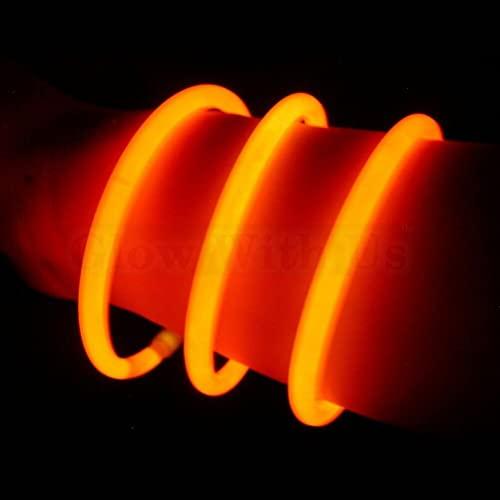 Orange glow sticks bulk new arrivals