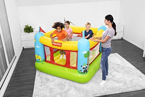 Bestway Bestway 93553 Fisher Price Licensing Bouncy Castle, Multicolored