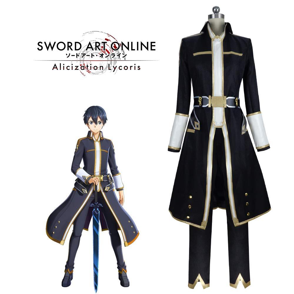 QILONG SWORD ART ONLINE Alicization Lycoris Kirito Cosplay Costume 3343 (custom made)