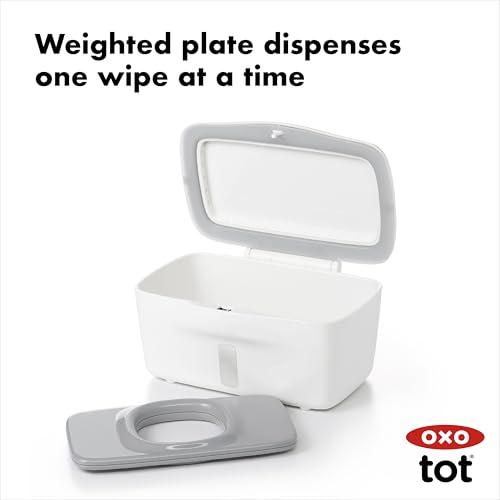 OXO OXO Tot Perfect Pull Wipes Dispenser, Gray