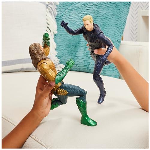 Aquaman DC Comics, Aquaman Action Figure, 12-inch, Detailed Sculpt and Movie Styling, Easy to Pose, Collectible Superhero Kids Toys for Boys & Girls