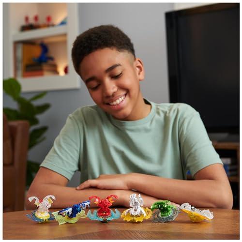 Bakugan Bakugan Battle 5-Pack, Special Attack Dragonoid, Ventri, Bruiser, Octogan, Trox; Customizable, Spinning Action Figures, Kids Toys for Boys and Girls 6 and up