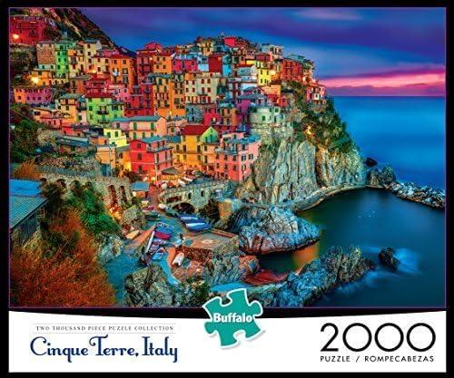 Buffalo Games Buffalo Games - Cinque Terre - 2000 Piece Jigsaw Puzzle, Suitable for 14-15 year olds