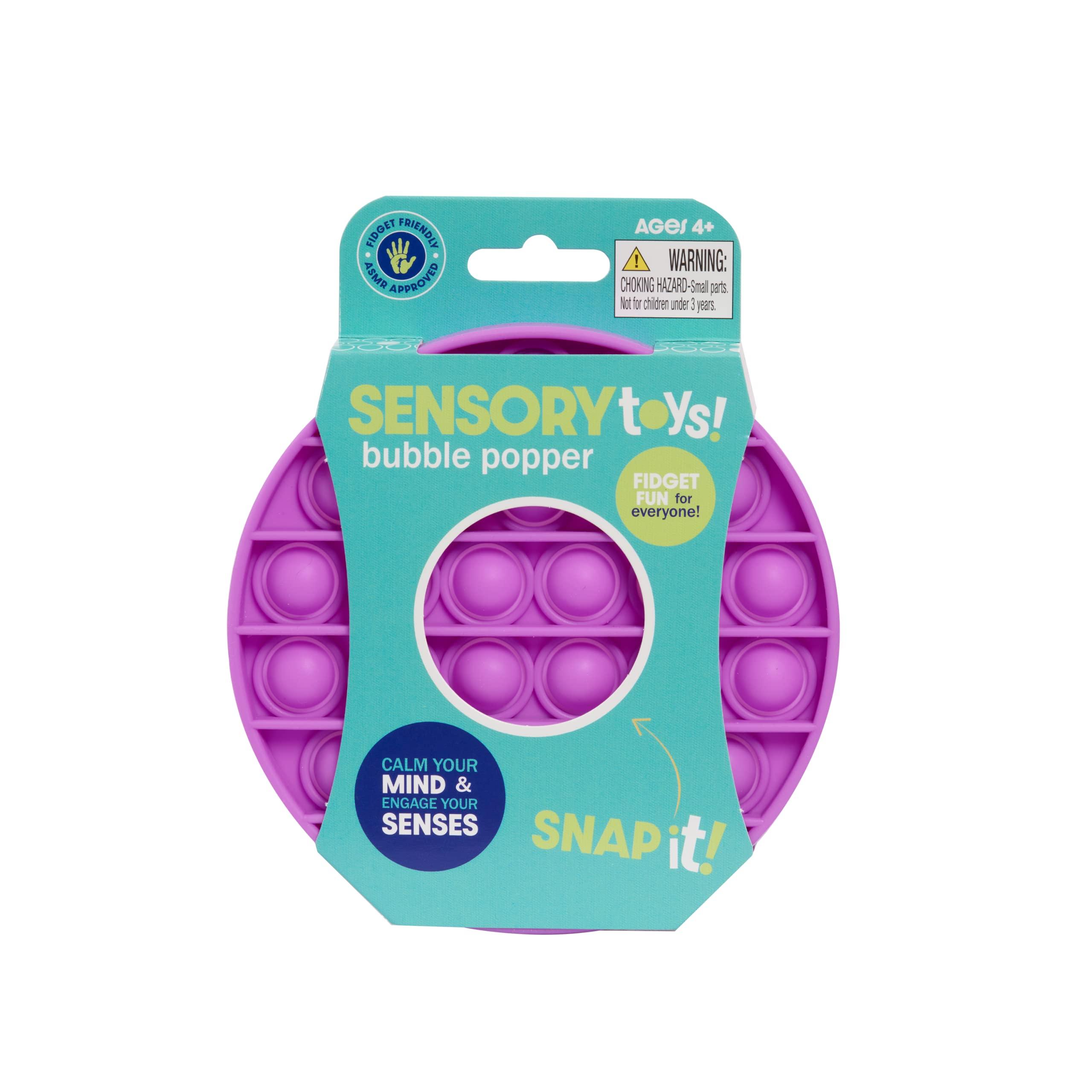 Just Play Just Play Fidgetz Pop Em\'s Assortment Fidget Toys, Styles May Vary, Button Sensory Toys for Kids and Adults, Anxiety and Stress Relief Toys, Kids Toys for Ages 3 Up- 48 Pieces