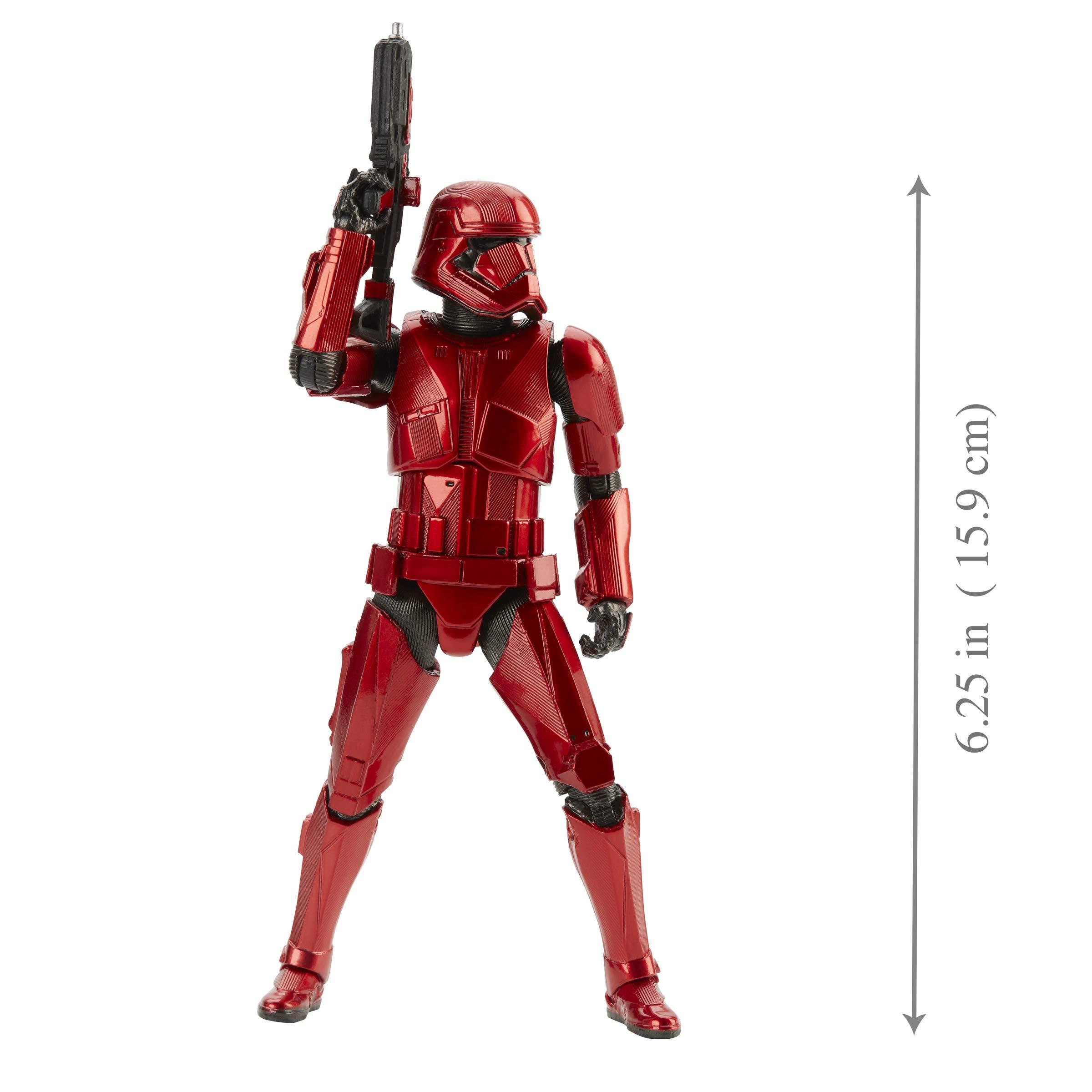 STAR WARS STAR WARS The Black Series Carbonized Collection Sith Trooper Toy 6" Scale The Rise of Skywalker Action Figure (Amazon Exclusive)