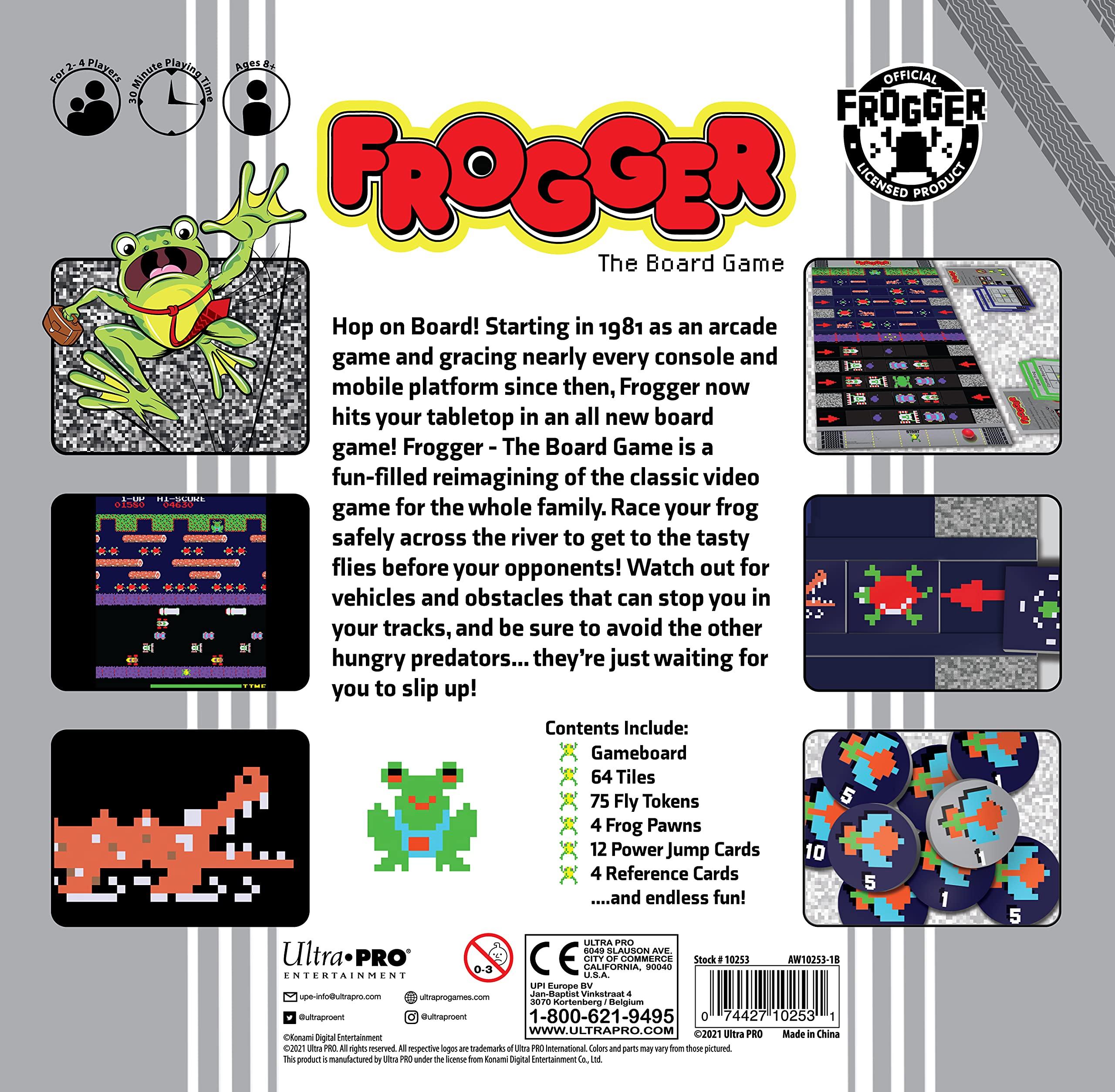 Playroom Entertainment Playroom Entertainment - Frogger : Nostalgic Game, A Blast from The Past Frogger Arcade Game Now at Your Home, Play with Friends and Family to Get Your Frogger Accross Safely from Danger