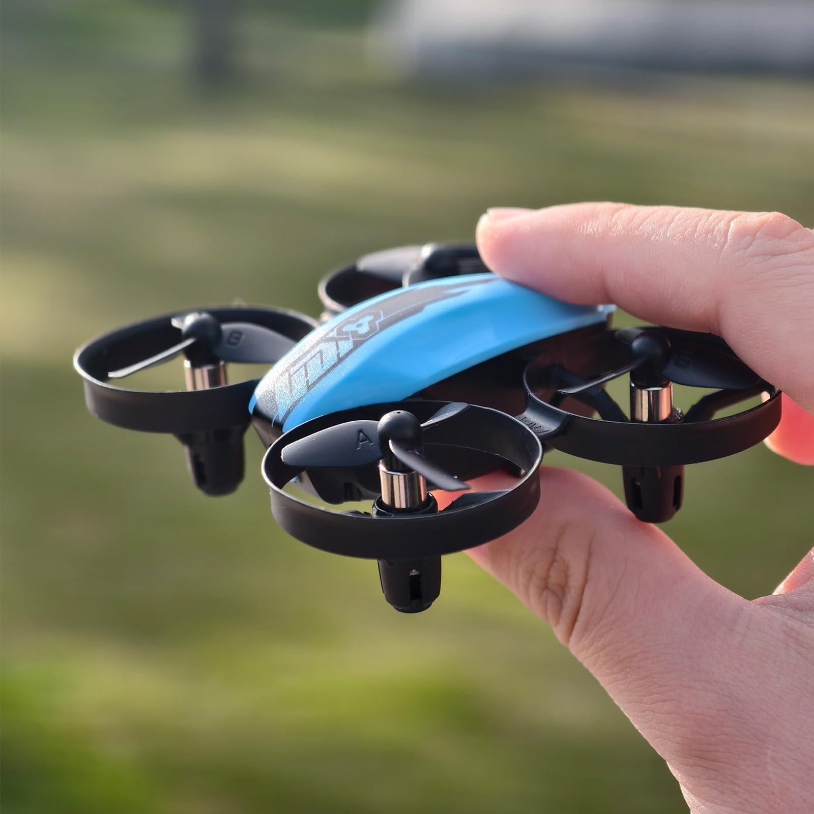 Veeniix Veeniix V995 Mini Drones for Kids 8-12 and Beginners,Indoor RC Quadcopter,Small Helicopter Plane with 3D Flips,360 Rotation,Circle Fly,Auto Hover,Headless Mode and 3 Batteries,Gift for Boys and Girls