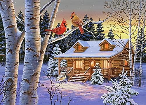 Losea Puzzles for Adults 500 Piece,Rustic Retreat Wooden Jigsaw Puzzles 500 Pieces for Adults,500 Piece Puzzle Art for Family,Pieces Fit Together Perfectly,Large Puzzle Games Toys