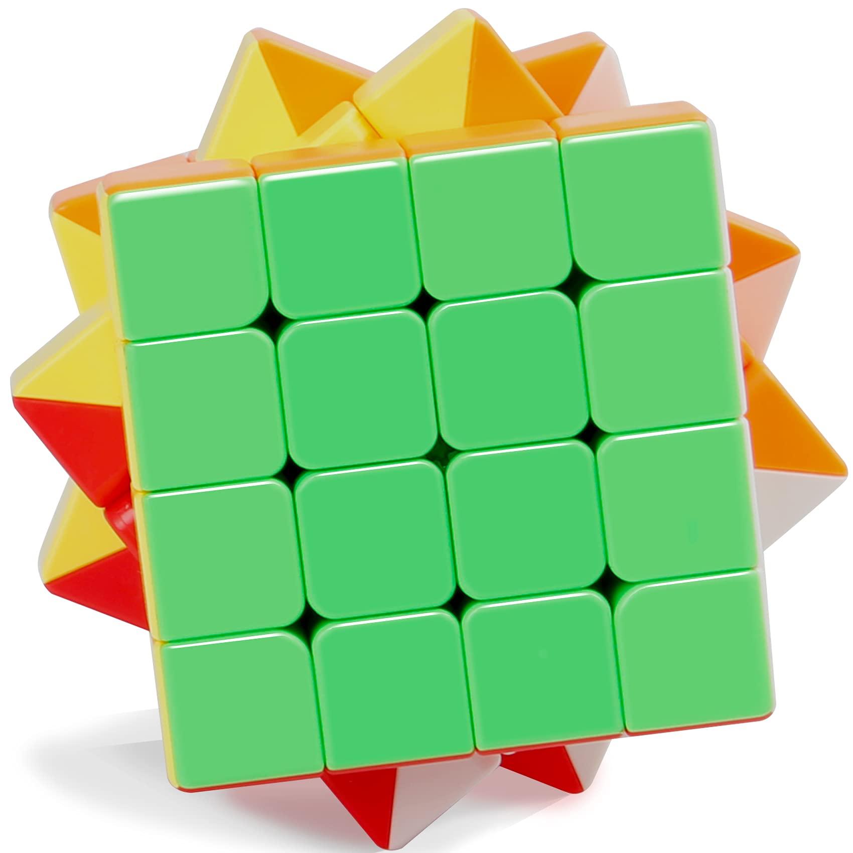 B&LHCX Speed Cube, Magic Cube 4x4x4 of B&LHCX are Easy Turning and Smooth Play Durable Cube Toys for Kids and Adults (2.28inches)